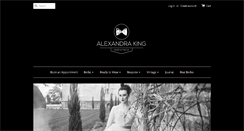 Desktop Screenshot of alexandra-king.com