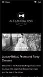 Mobile Screenshot of alexandra-king.com